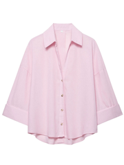 Rachael Oversized Button-Up Shirt