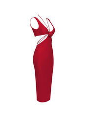 Julia Bandage Midi Dress