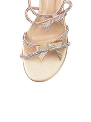 Alexis Rhinestone Bow Sandals