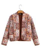 Atalie Vintage Patchwork Quilted Jacket