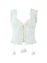 Anette Lace-Up Top