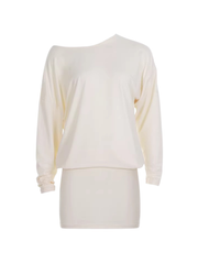 Leighton Long Sleeve Backless Dress