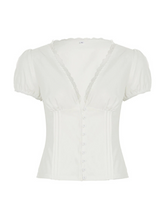 Ada Lace Trim Top