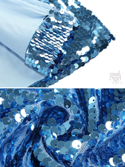 Cheyenne Halter Sequin Midi Dress