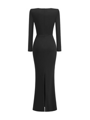 Moon Heart Ruched Gown