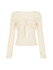 Ryleigh Lace Detail Long Sleeve Top
