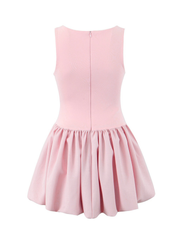 Annette Square Neck Mini Dress