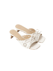 Artemis Kitten Heel Sandals