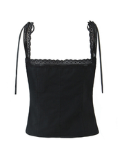 Kimberlyn Lace Ruched Camisole