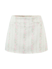 Sonny Floral Corset Top & Mini Skirt Set