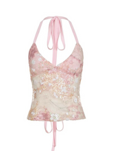 Mesa Sequin Backless Top