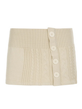 Ariel Twist Knit Mini Skirt