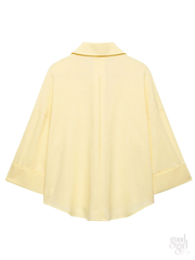 Rachael Oversized Button-Up Shirt