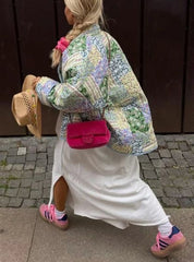 Markayla Reversible Floral Jacket