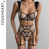 Erotic Lingerie Sets Wearing a Lot of Underwear Without Censorship Bra and Panties Sets