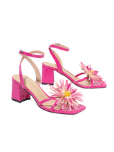 Monserrat Floral Block Heels