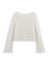 Zipporah Cut Out Knit Top