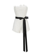 Laikynn Lace Tube Top Jumpsuit