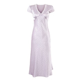 Vedika Polka Dot Puff Sleeve Midi Dress