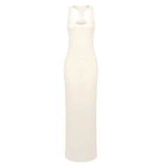 Hunter Sequin Backless Maxi Dress