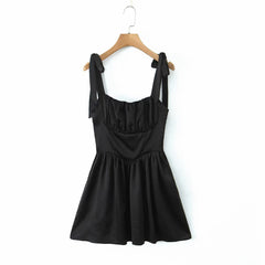 Adair Pleated Mini Dress