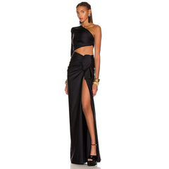 Brookelyn One-Shoulder Maxi Dress