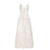 Aine Lace Slip Midi Dress