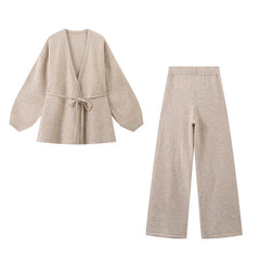 Golden Mist Knit Set