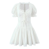 Velvet Cream Dress