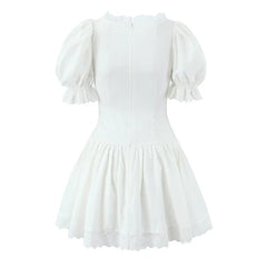 Velvet Cream Dress