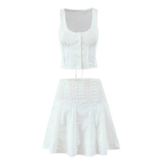 Lace & Bows Skirt