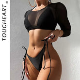 Toucheart Leopard Swimsuit Items Halter Micro Bikini Top Separately Print Bathing Suit Brazilian Low Waist Beachwear