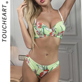 Toucheart Traceless Bra Set Steel Rings Breathable Underwear with Gathered Design To Prevent Exposure Comfortable Fit