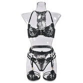 Underwear Set Lingerie Fancy Products Set Bra See-through Bralettes Bh Below Lingeries Bras