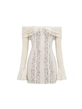 Angelee Off-Shoulder Lace Dress