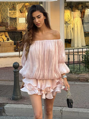 Antonina Off Shoulder Mini Dress