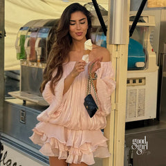 Antonina Off Shoulder Mini Dress