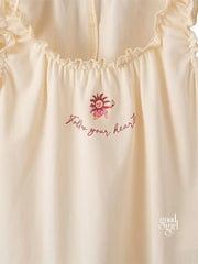 Ayelet Cropped Ruffle Vest