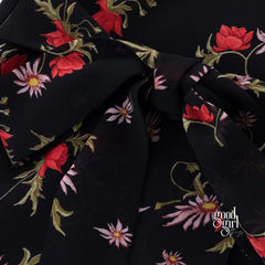 Bexlee Floral Backless Midi Dress