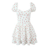 Camiyah Bubble Sleeve Midi Dress
