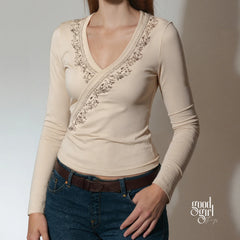 Coralynn Floral Embroidered Top