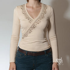 Coralynn Floral Embroidered Top