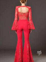 Cristina Lace Pant Set