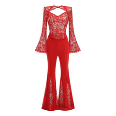 Cristina Lace Pant Set