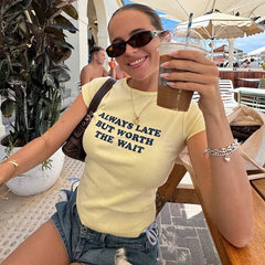Emsley Letter Print Tee