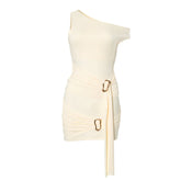 Ilia Buckle Vest Skirt Set