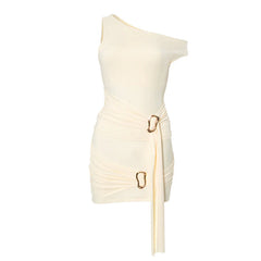 Ilia Buckle Vest Skirt Set