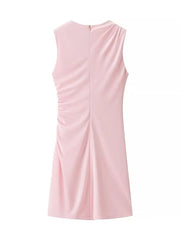 Kendalynn Pleated A-Line Mini Dress