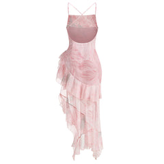 Lynden Backless Floral Maxi Dress