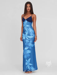 Misa Romantic Floral Maxi Dress